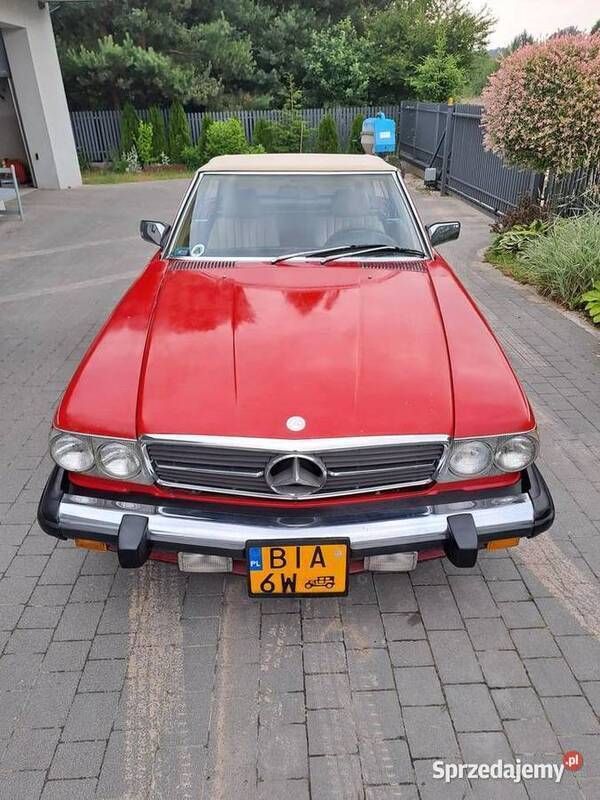 Używany 1984 Mercedes SL380 Kabriolet | 57 000 zł - Obraz 1/4