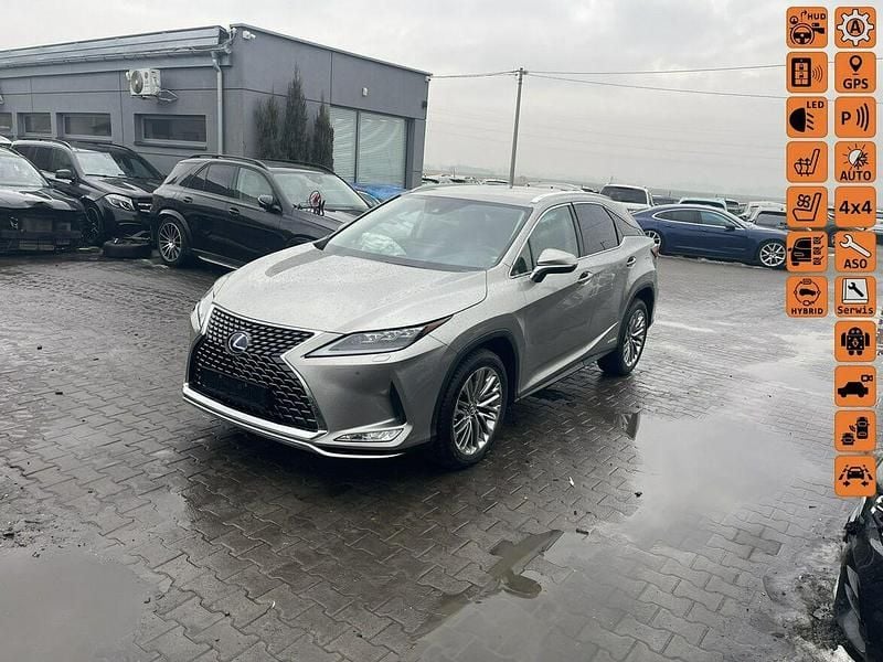 Srebrny Używany 2022 Lexus RX450h SUV | 99 900 zł - Obraz 1/4