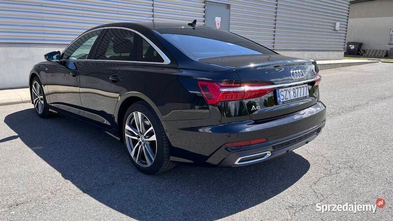 Używany Audi A6 S-line plus 2019 Czarny Sedan/Limuzyna