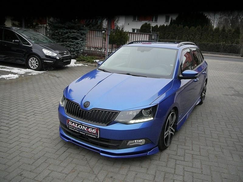 Używany Skoda Fabia RS 110 KM (80 kW) 2015 Niebieski (metalik, perła) Kombi