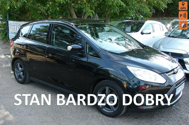 Czarny Używany 2012 Ford C-MAX Minivan | 24 900 zł (Uczciwa cena) - Obraz 1/4