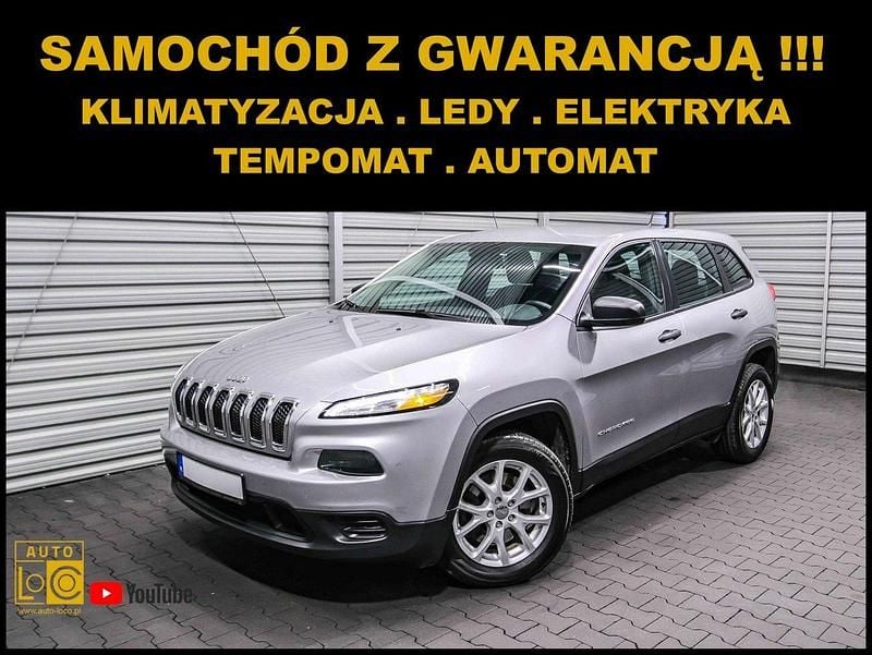 Używany Jeep Cherokee 186 KM (136 kW) 2017 Srebrny (metalik) SUV