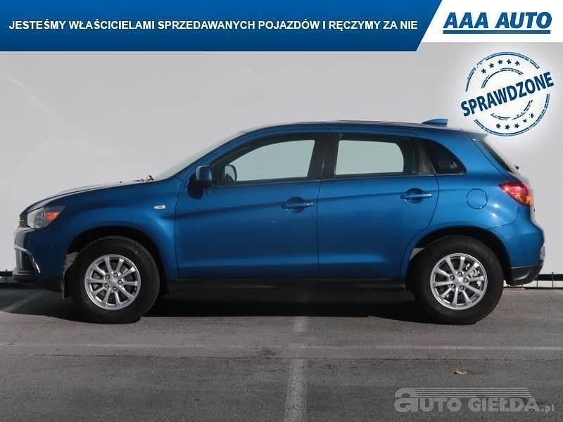 Używany Mitsubishi ASX 117 KM (86 kW) 2018 Błękitny SUV