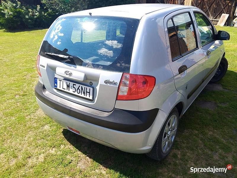 Srebrny Używany 2008 Hyundai Getz Hatchback | 6000 zł (Uczciwa cena) - Obraz 1/4