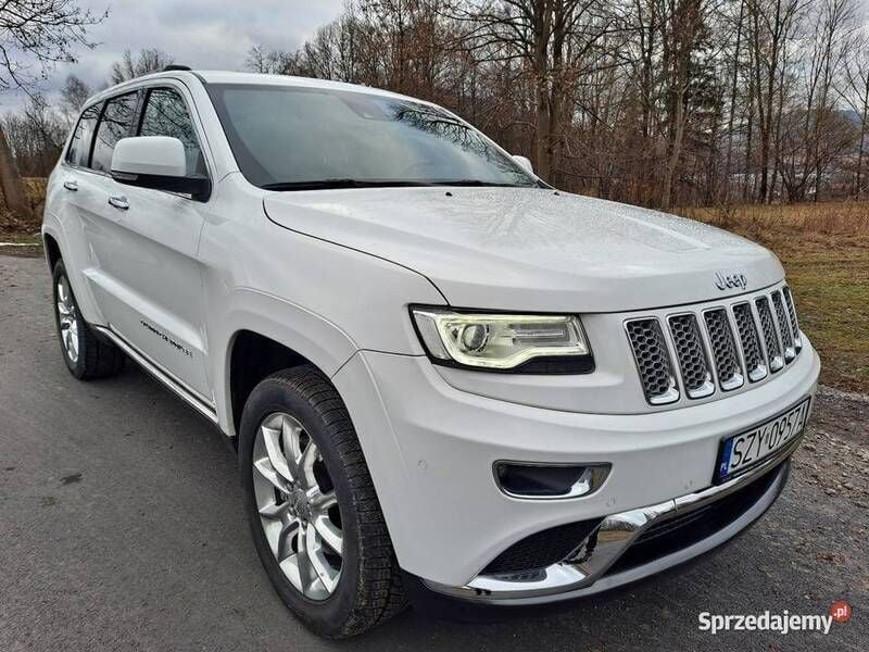 Biały Używany 2015 Jeep Grand Cherokee Summit SUV | 88 000 zł (Dość drogi) - Obraz 1/4