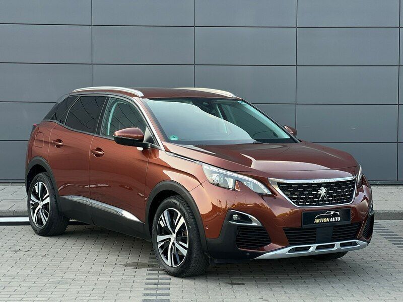 Brązowy Używany 2017 Peugeot 3008 SUV | 73 900 zł (Drogi) - Obraz 1/4