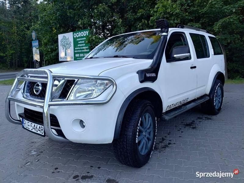 Biały Używany 2010 Nissan Pathfinder SUV | 61 900 zł - Obraz 1/4