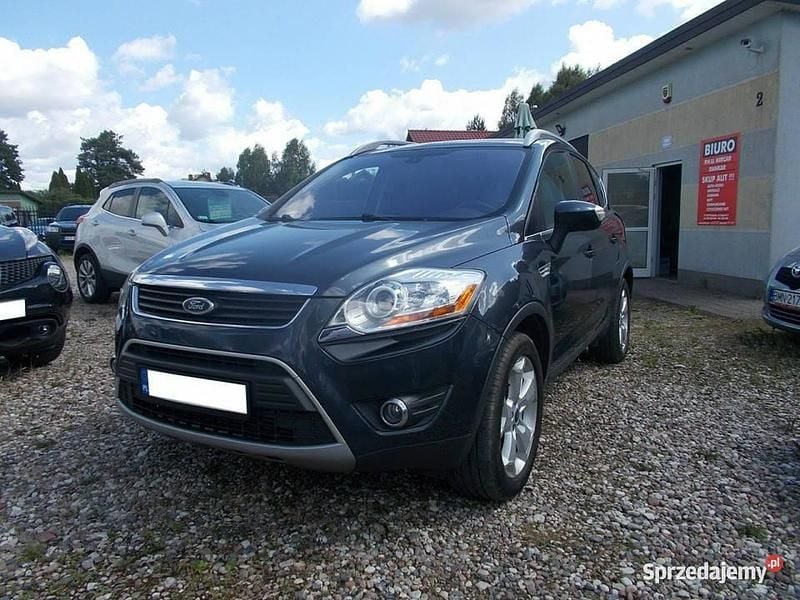 Szary Używany 2009 Ford Kuga SUV | 31 900 zł (Dość drogi) - Obraz 1/4