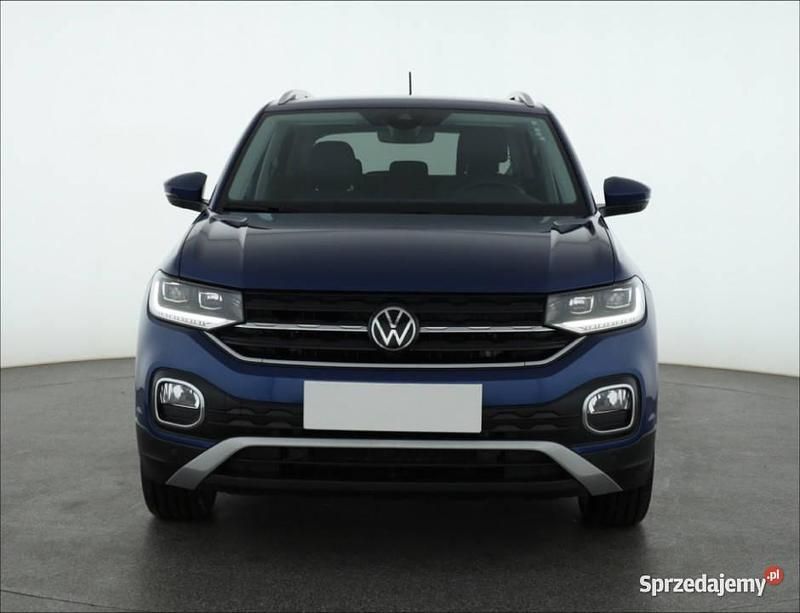 Niebieski Używany 2022 VW T-Cross SUV | 88 499 zł (Uczciwa cena) - Obraz 1/4