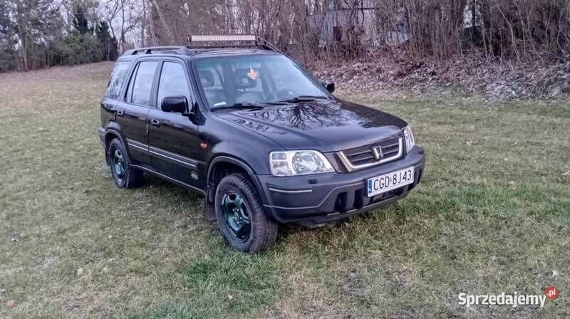 Czarny Używany 1999 Honda CR-V SUV | 9100 zł - Obraz 1/4