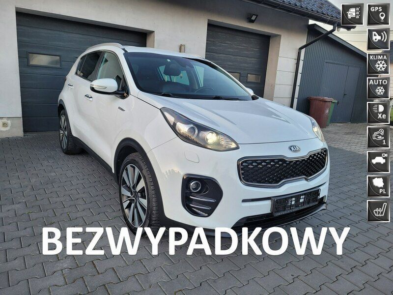 Biały Używany 2017 Kia Sportage 2 SUV | 59 900 zł (Dobra cena) - Obraz 1/4