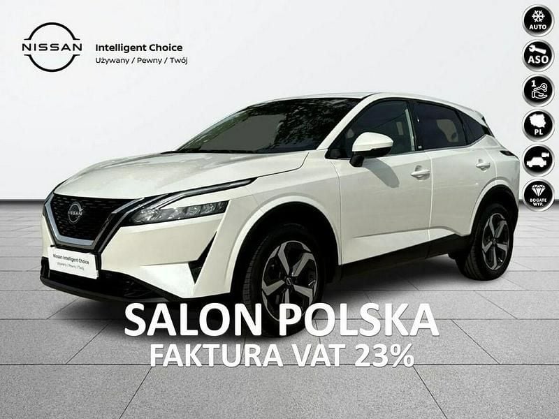 Biały Używany 2023 Nissan Qashqai N-Connecta SUV | 109 900 zł (Drogi) - Obraz 1/4