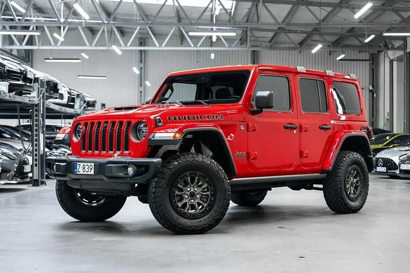 Używany Jeep Wrangler Unlimited SRT 2021 Czerwony SUV
