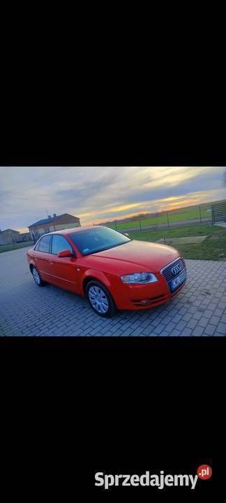 Czerwony Używany 2006 Audi A4 | 20 000 zł - Obraz 1/4