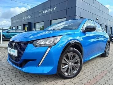 Niebieski Używany 2023 Peugeot e-208 Allure Hatchback | 72 990 zł (Uczciwa cena) - Obraz 1/4