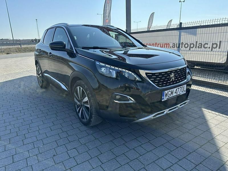 Czarny Używany 2017 Peugeot 3008 SUV | 55 800 zł (Dość drogi) - Obraz 1/4