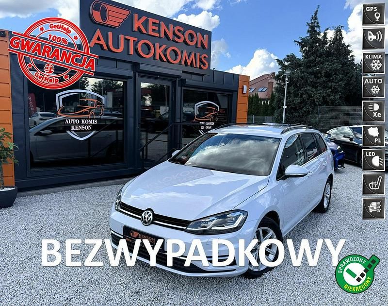 Biały Używany 2017 VW Golf VII Kombi | 57 900 zł (Drogi) - Obraz 1/4