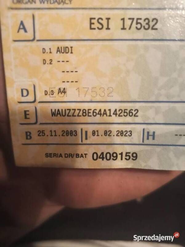 Używany Audi A4 2003