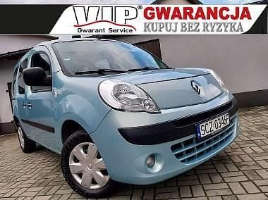 Niebieski Używany 2009 Renault Kangoo Happy Family Minivan | 18 990 zł (Uczciwa cena) - Obraz 1/4