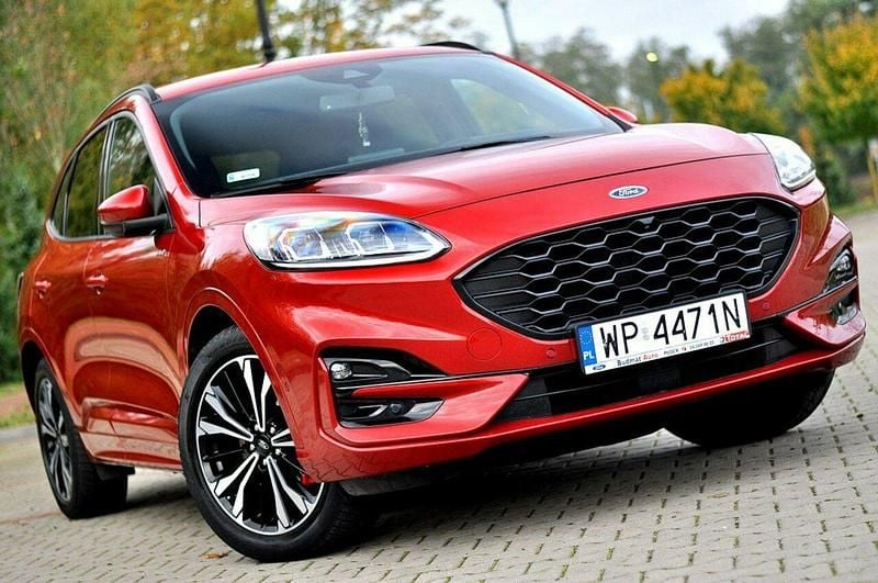 Czerwony Używany 2020 Ford Kuga ST-Line X SUV | 95 900 zł (Uczciwa cena) - Obraz 1/4