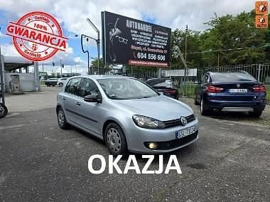 Srebrny (metalik) Używany 2008 VW Golf VI Hatchback | 14 490 zł (Dobra cena) - Obraz 1/4
