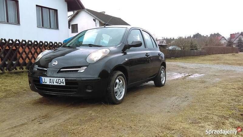 Używany Nissan Micra 80 KM (58 kW) 2006 Czarny Hatchback