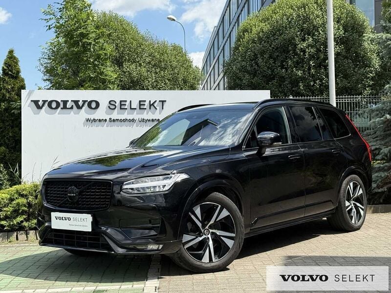 Czarny Używany 2022 Volvo XC90 SUV | 219 900 zł (Uczciwa cena) - Obraz 1/3