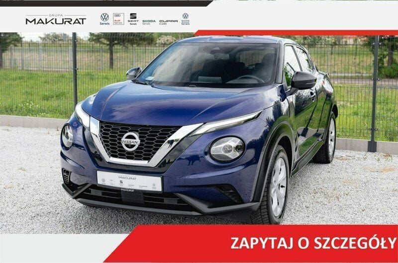 Niebieski Używany 2021 Nissan Juke N-Connecta SUV | 71 850 zł (Uczciwa cena) - Obraz 1/4