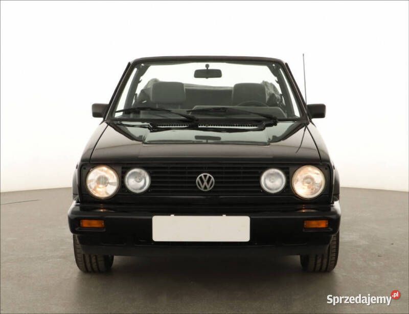 Czarny Używany 1990 VW Golf Cabriolet Kabriolet | 30 000 zł - Obraz 1/4