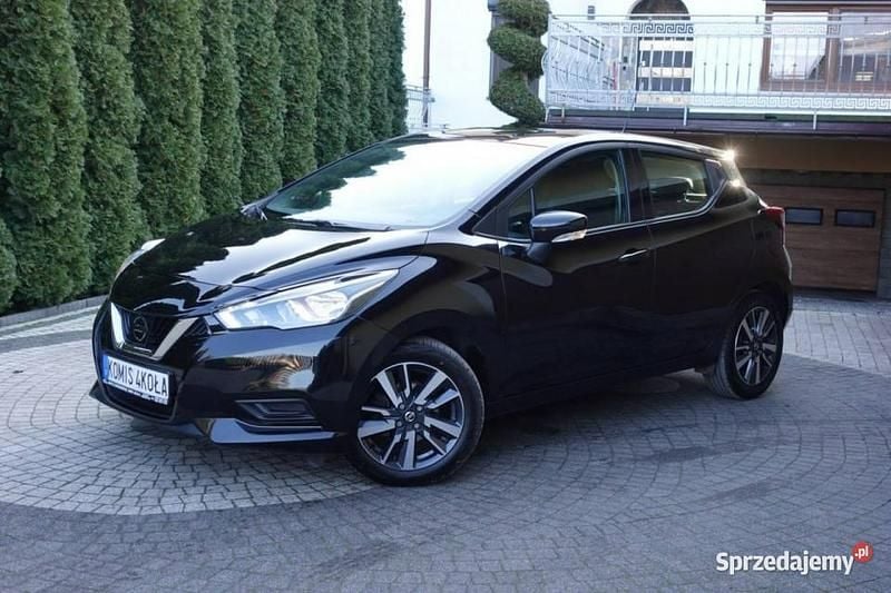 Czarny (metalik) Używany 2017 Nissan Micra Hatchback | 36 900 zł (Uczciwa cena) - Obraz 1/4