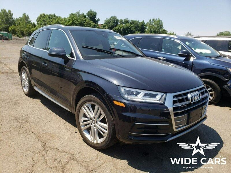 Czarny (metalik) Używany 2018 Audi Q5 Premium Plus SUV | 58 900 zł - Obraz 1/4