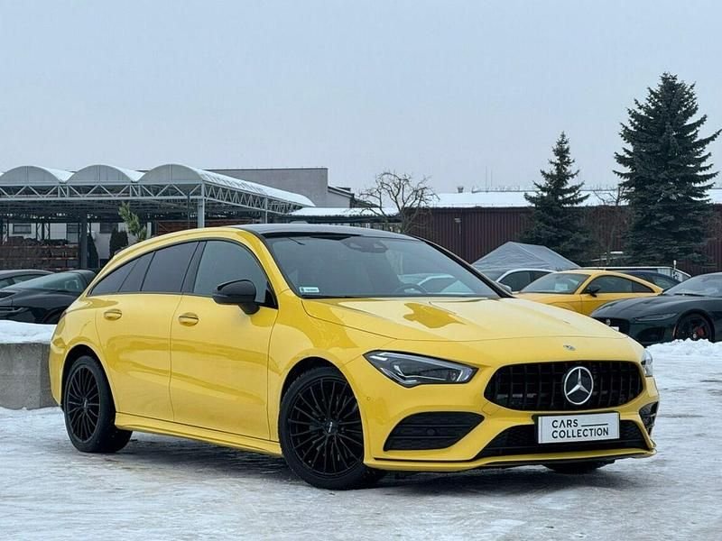 Używany Mercedes CLA200 163 KM (119 kW) 2019 Żółtozłoty Kombi