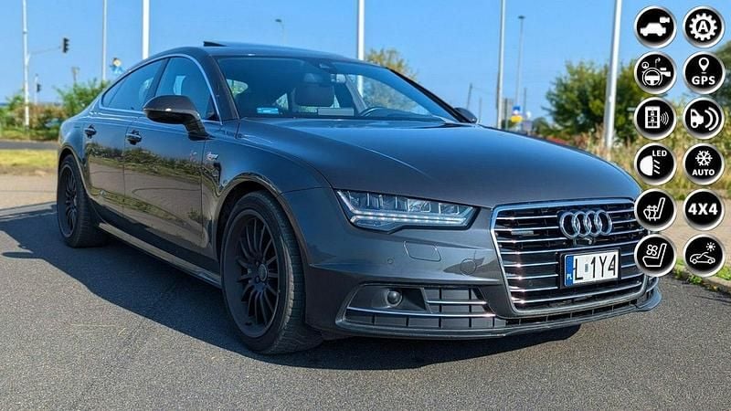 Szary Używany 2016 Audi A7 Hatchback | 72 900 zł (Super Cena) - Obraz 1/4