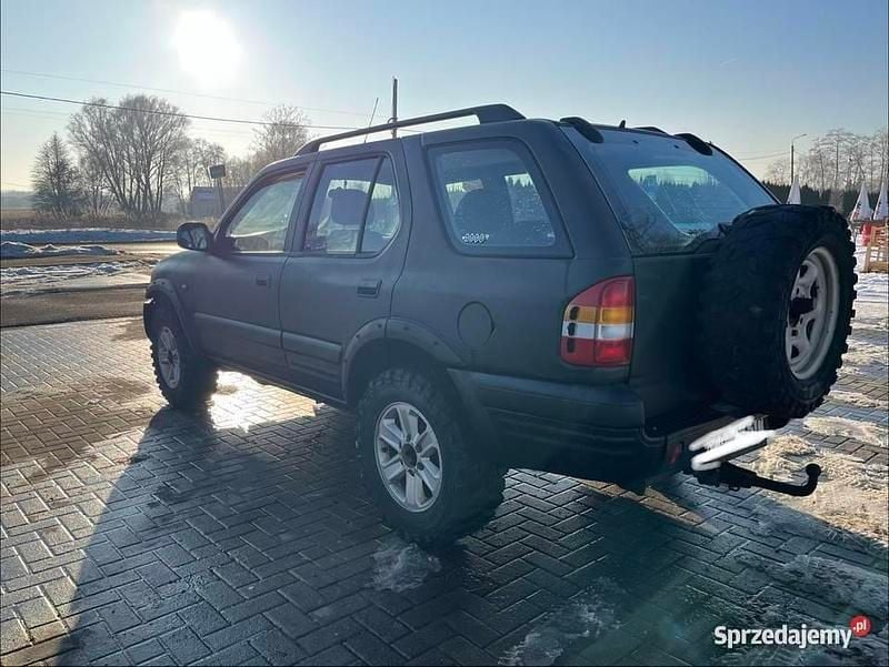 Czarny Używany 2000 Opel Frontera SUV | 10 500 zł - Obraz 1/4