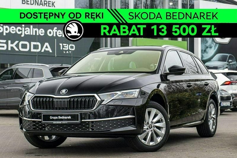 Nowe Skoda Octavia Selection 2025 Czarny Kombi