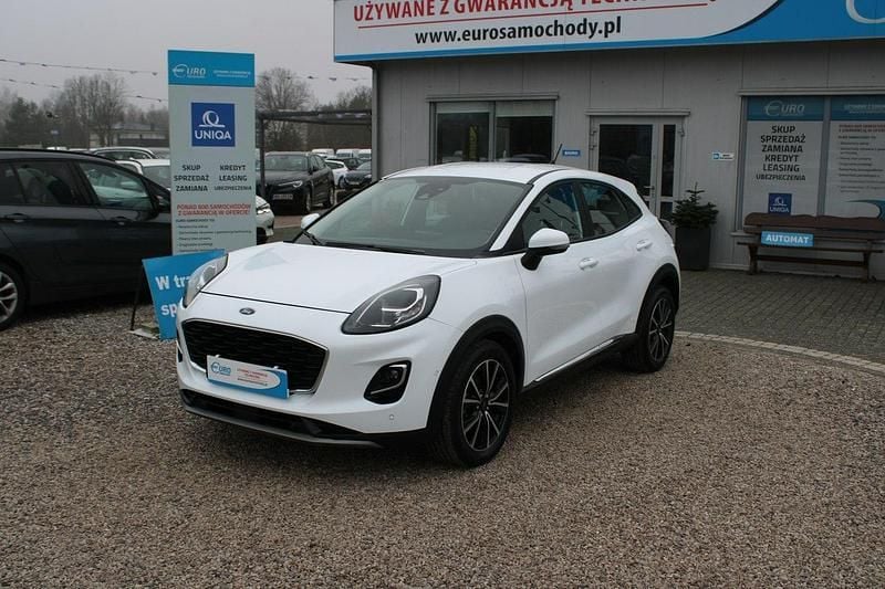 Biały Używany 2022 Ford Puma SUV | 49 512 zł - Obraz 1/3