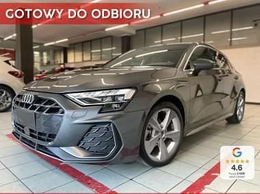 Szary Nowe 2025 Audi A3 Sportback S-Line Hatchback | 151 800 zł (Uczciwa cena) - Obraz 1/3