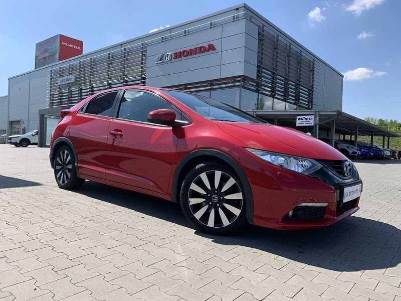 Milano red Używany 2014 Honda Civic Elegance | 45 700 zł (Dość drogi) - Obraz 1/4