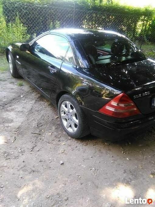 Używany Mercedes SLK200 1998 Czarny Kabriolet