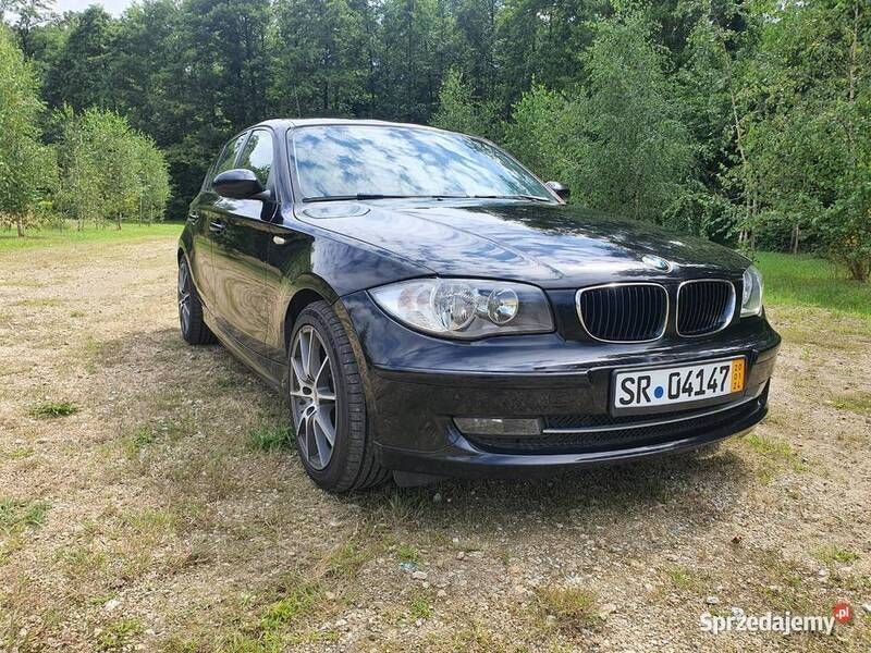 Czarny Używany 2008 BMW 116 Hatchback | 14 999 zł (Uczciwa cena) - Obraz 1/4
