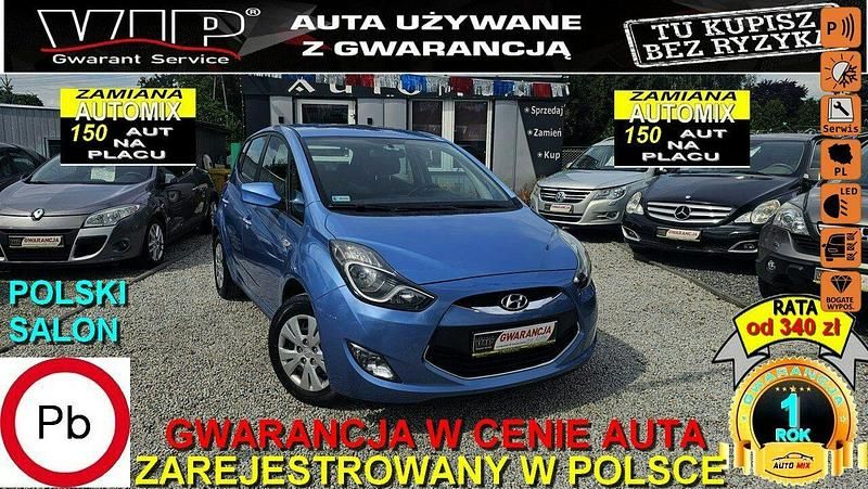 Niebieski Używany 2012 Hyundai ix20 Hatchback | 22 900 zł (Dobra cena) - Obraz 1/3