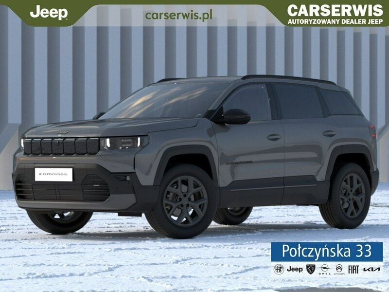 Szary Nowe 2025 Jeep Compass SUV | 175 350 zł - Obraz 1/4