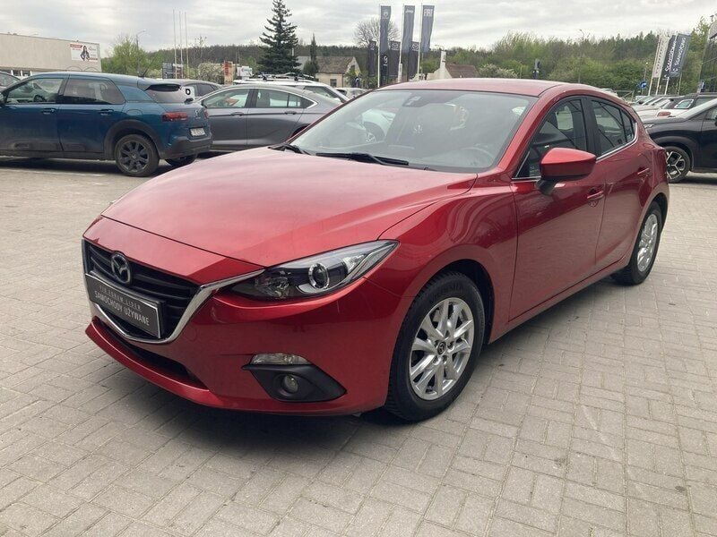 Używany Mazda 3 165 KM (121 kW) 2015 Bordowy (metalik) Hatchback