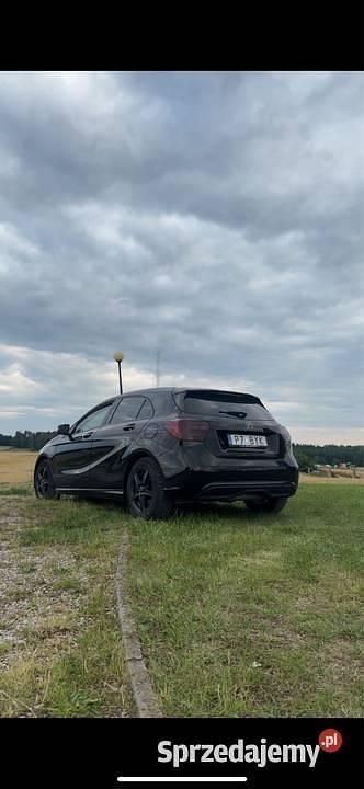 Czarny Używany 2014 Mercedes A45 AMG Hatchback | 43 000 zł - Obraz 1/3