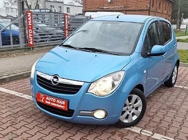 Używany Opel Agila 86 KM (63 kW) 2008 Niebieski Hatchback