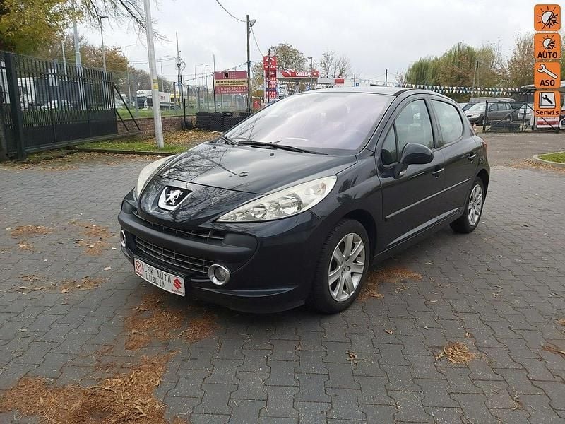 Używany Peugeot 207 120 KM (88 kW) 2008 Czarny Hatchback