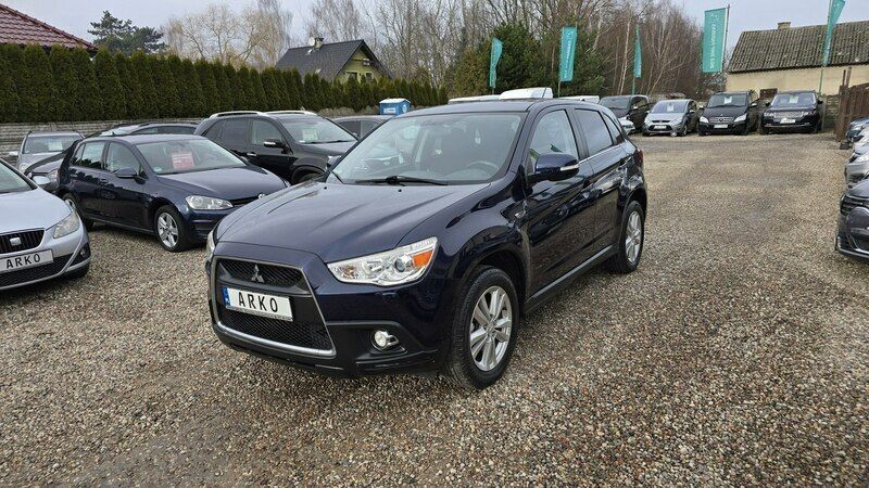Używany Mitsubishi ASX 117 KM (86 kW) 2010 Niebieski ciemny (metalik) SUV