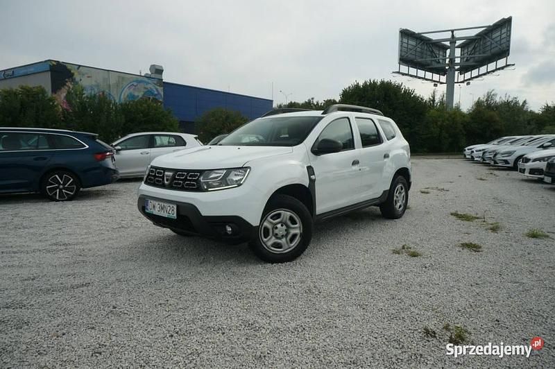 Biały Używany 2021 Dacia Duster Essentiel SUV | 52 400 zł (Uczciwa cena) - Obraz 1/4