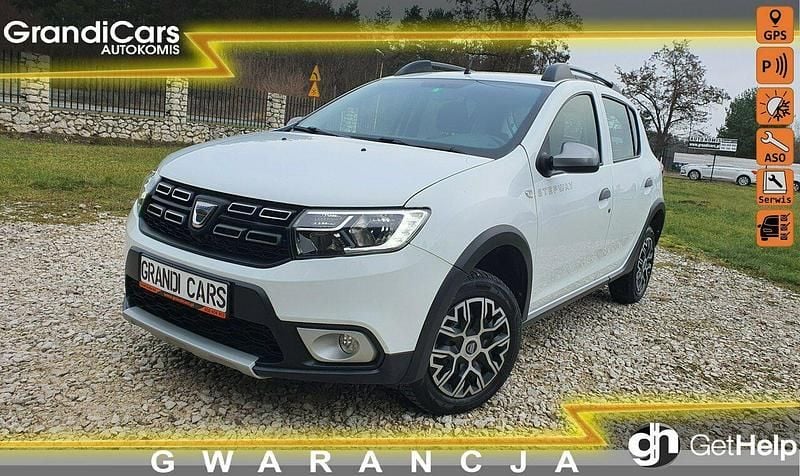 Biały Używany 2019 Dacia Sandero Stepway SUV | 33 500 zł (Uczciwa cena) - Obraz 1/4