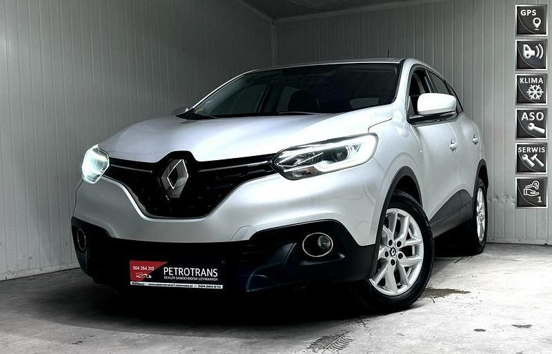 Srebrny Używany 2015 Renault Kadjar SUV | 38 900 zł (Dobra cena) - Obraz 1/4